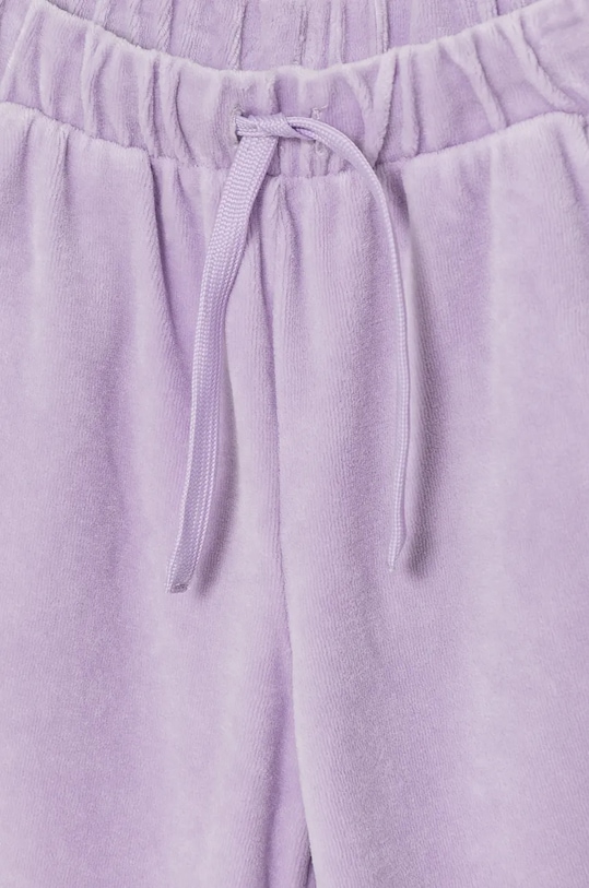 DÍVKA Dětské velurové tepláky United Colors of Benetton 3UK0GF03Y.P.Seasonal fialová