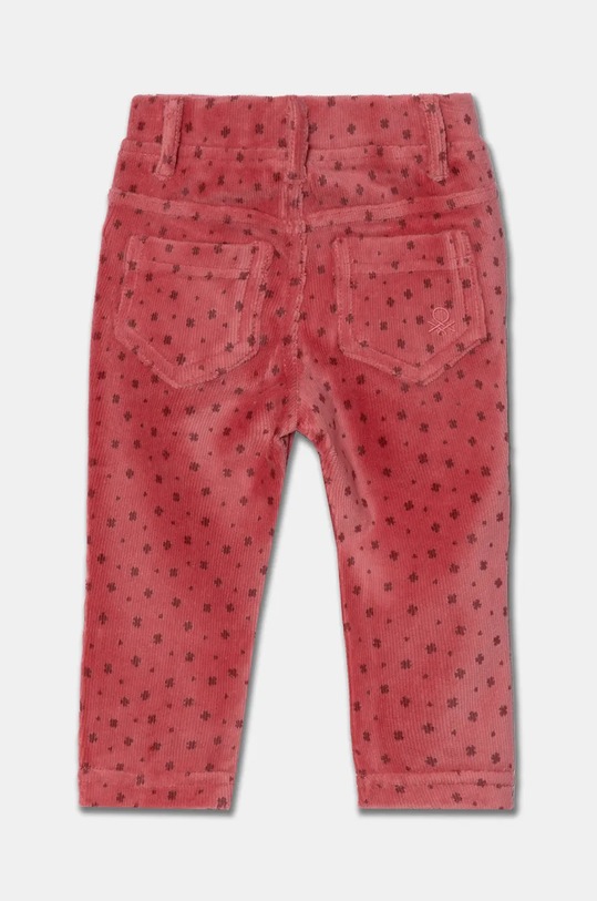 Παιδικό παντελόνι United Colors of Benetton 4T4MGE029.P.Seasonal ροζ AW24