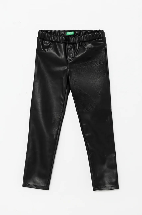 Παιδικό παντελόνι United Colors of Benetton ύφασμα μαύρο 4X2VGF01X.P.Seasonal
