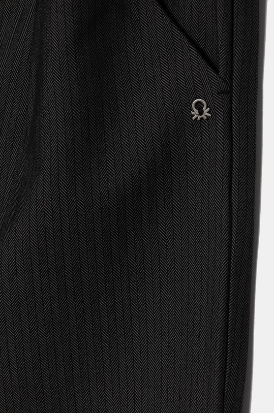 Κοριτσίστικα Παιδικό παντελόνι United Colors of Benetton 4ZLJCF03X.G.Seasonal μαύρο