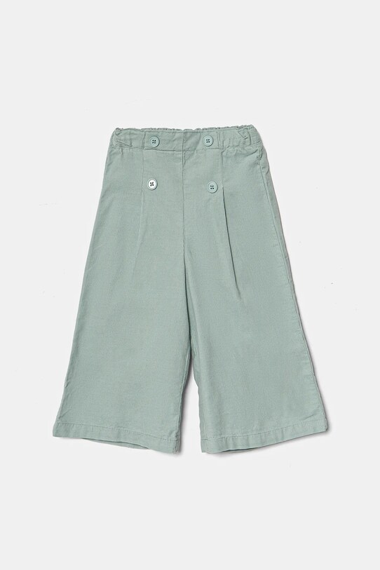 Детские вельветовые брюки United Colors of Benetton хлопок зелёный 4O5GGF025.P.Seasonal