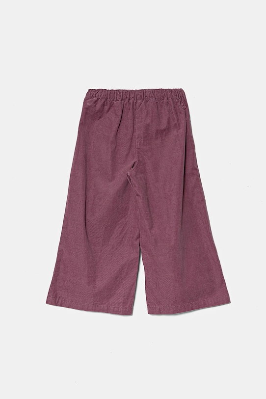 United Colors of Benetton pantaloni din catifea pentru copii 4O5GGF025.P.Seasonal violet AW24