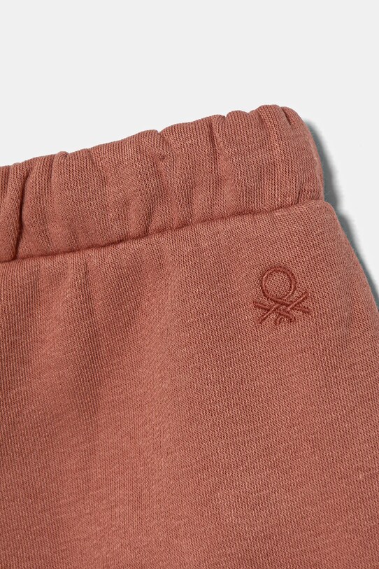 Dziewczynka United Colors of Benetton spodnie dresowe dziecięce 39M2GF04F.P.Seasonal pomarańczowy