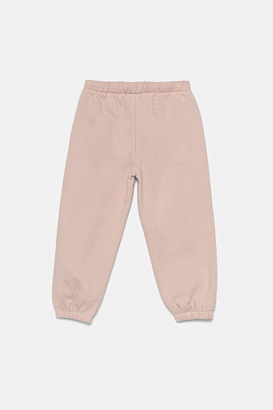 United Colors of Benetton pantaloni de trening pentru copii 39M2GF04F.P.Seasonal roz AW24