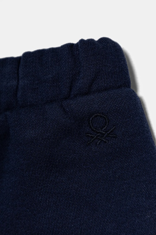 Dziewczynka United Colors of Benetton spodnie dresowe dziecięce 39M2GF04F.P.Seasonal granatowy