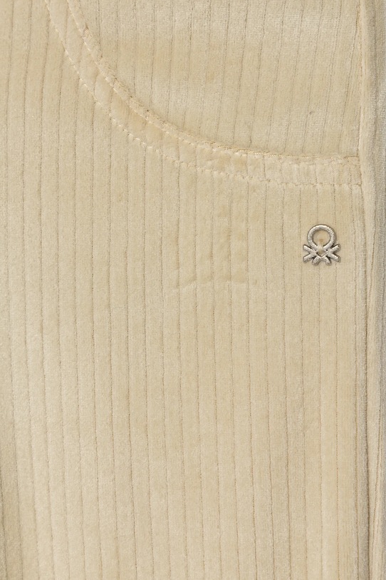 Κοριτσίστικα Παιδικό παντελόνι βελουτέ United Colors of Benetton 37JBCF05J.G.Seasonal μπεζ