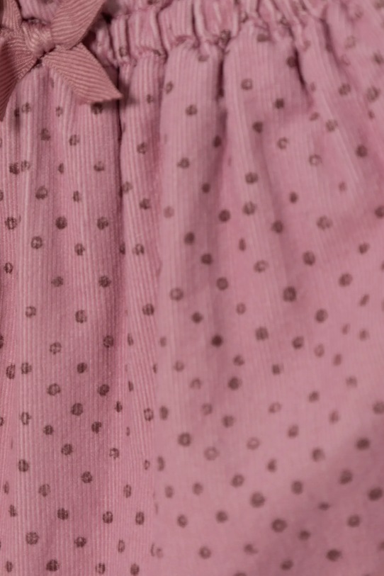 Дівчинка Дитячі бавовняні штанці United Colors of Benetton 40CYAF01D.G.W.Seasonal рожевий