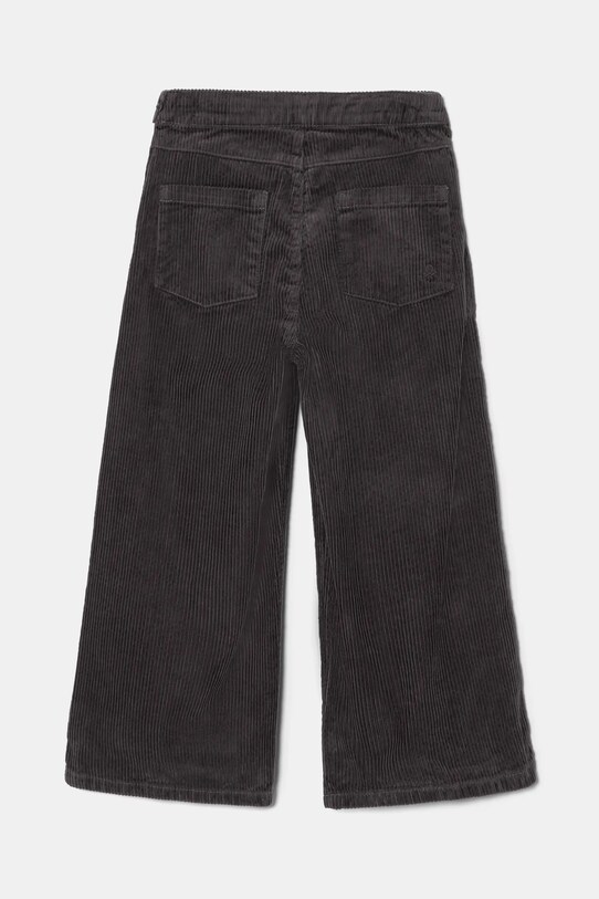 United Colors of Benetton spodnie sztruksowe dziecięce 4JIUCF03Y.G.Seasonal szary AW24