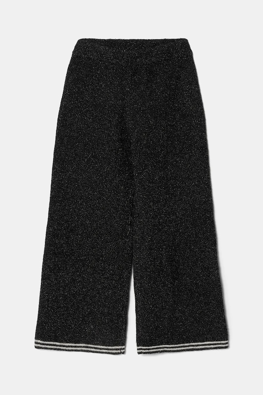 Дитячі штани з домішкою вовни United Colors of Benetton з еластаном чорний 1EWBCF009.G.Seasonal