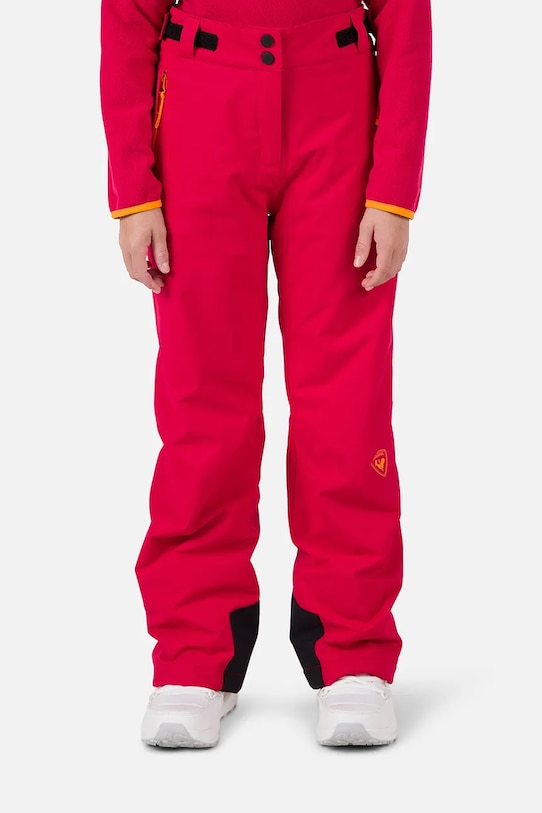 Dětské lyžařské kalhoty Rossignol látka červená RLMYP09