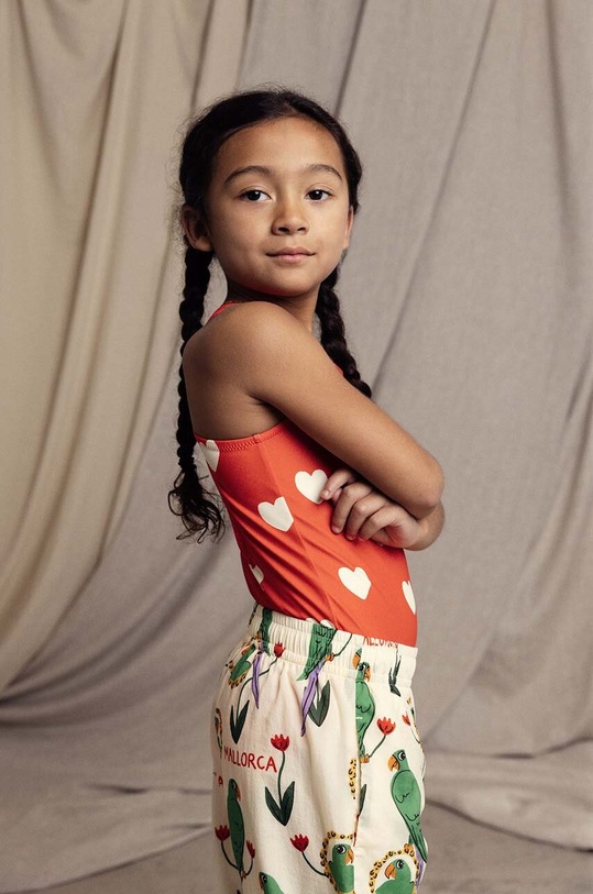 Детские спортивные штаны Mini Rodini Parrots 2463010000 бежевый