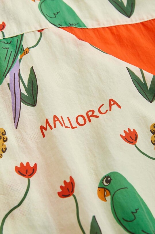 Дитячі спортивні штани Mini Rodini Parrots бежевий 2463010000