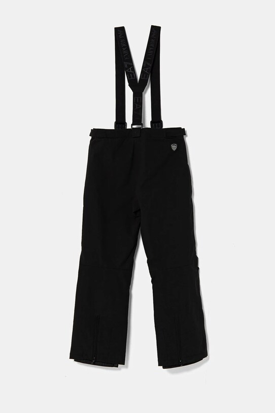 EA7 Emporio Armani pantaloni de schi pentru copii 6DBP01.BNKCZ negru AW24