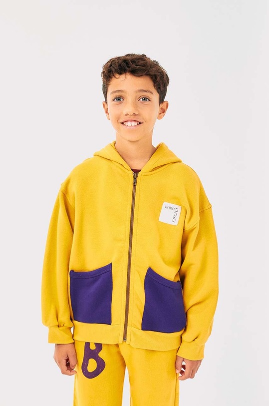 Дитячі бавовняні штани Bobo Choses 224AC076