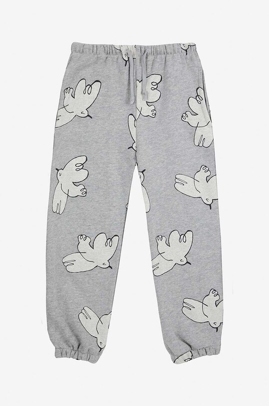 Детские спортивные штаны Bobo Choses Freedom Bird 224AC077 серый AW24