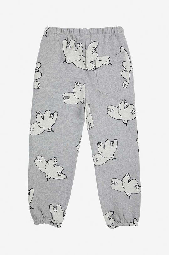 Băieți Bobo Choses pantaloni de trening pentru copii Freedom Bird 224AC077 gri