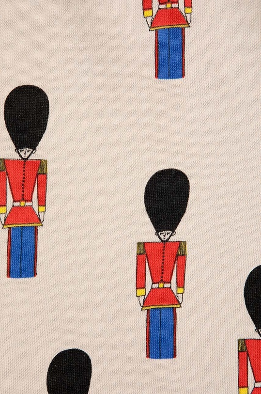 Bobo Choses pantaloni de trening din bumbac pentru copii Little Tin Soldier bej 224AC079