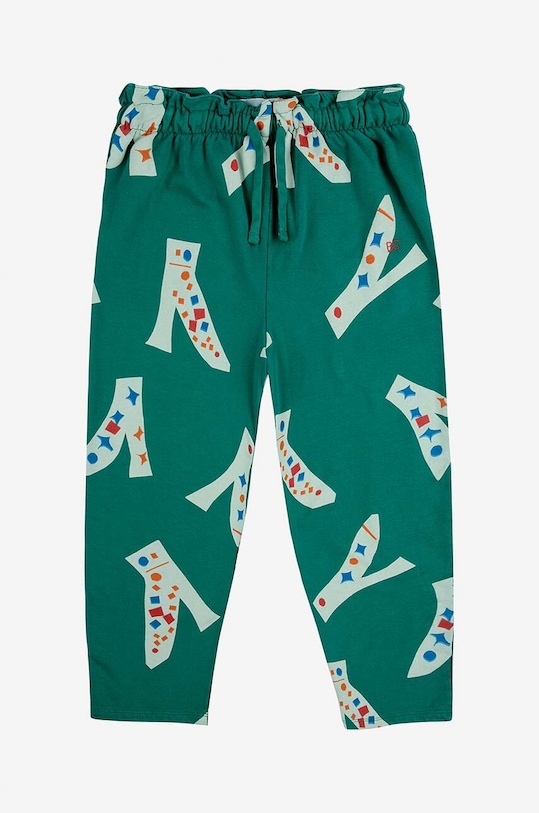 Dětské tepláky Bobo Choses Magic Shoe 224AC087 tyrkysová AW24