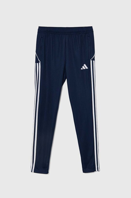 Дитячі спортивні штани adidas Performance TIRO23L TR PNTY трикотаж темно-синій HS3495
