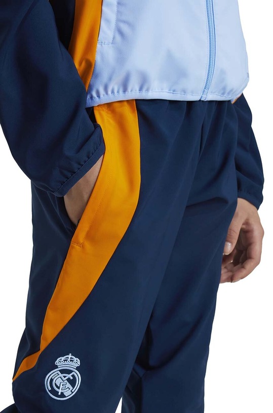 adidas Performance pantaloni de trening pentru copii REAL PRE PNT bleumarin IT5149