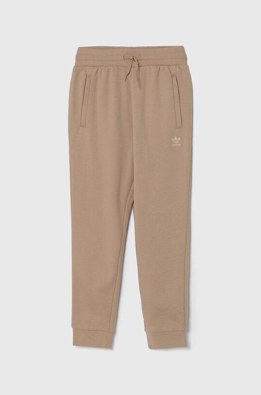 adidas Originals spodnie dresowe dziecięce PANTS IX5296 beżowy AW24