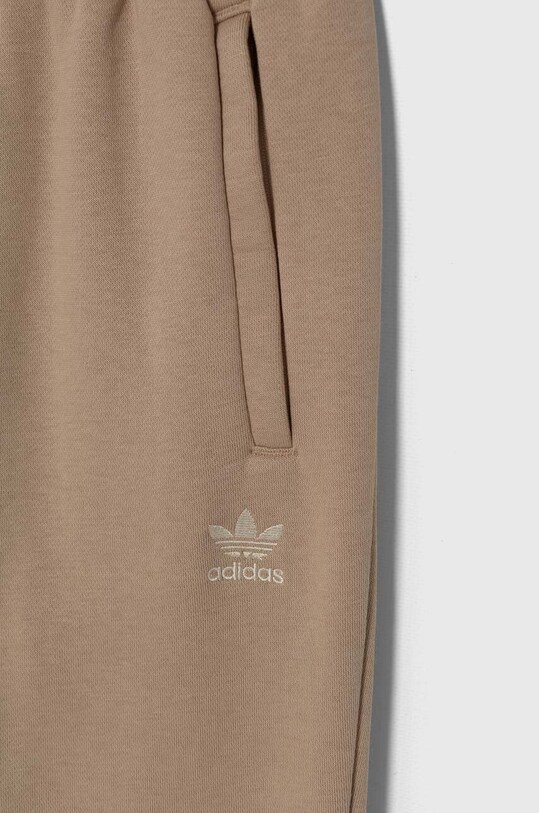 adidas Originals spodnie dresowe dziecięce PANTS beżowy IX5296