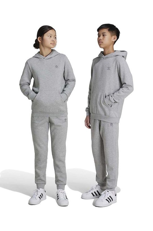 Dětské tepláky adidas Originals PANTS směs šedá IX5297