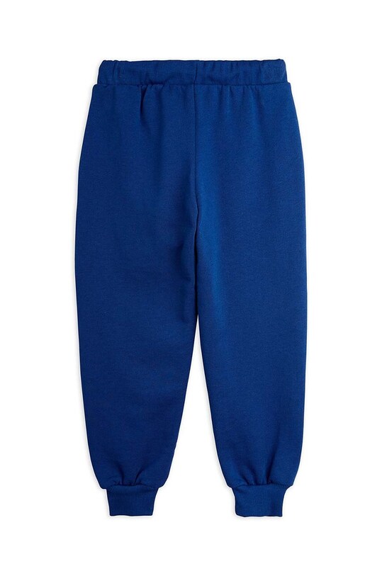 Băieți Mini Rodini pantaloni de trening din bumbac pentru copii 2473011360 bleumarin