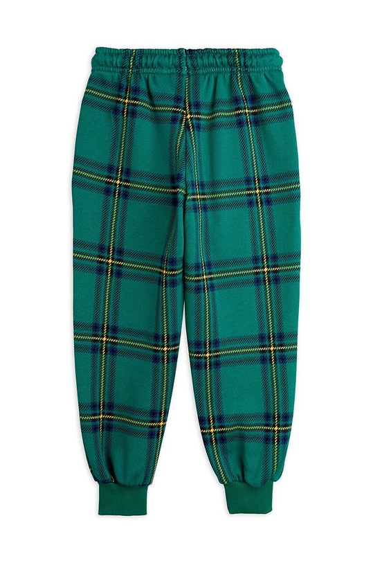 Mini Rodini pantaloni de trening din bumbac pentru copii 2473013875 verde AW24