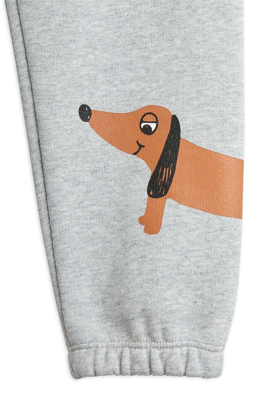 Chłopiec Mini Rodini spodnie dresowe bawełniane dziecięce Dog 2473014394 szary