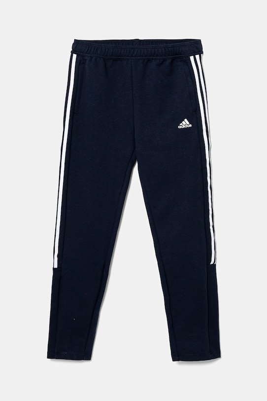 Dětské tepláky adidas J HOT TIRO pletenina námořnická modř IY3208