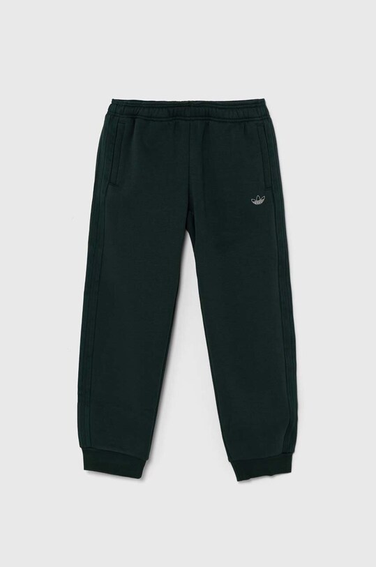 adidas Originals pantaloni de trening pentru copii SWEATPANTS IY9537 verde AW24