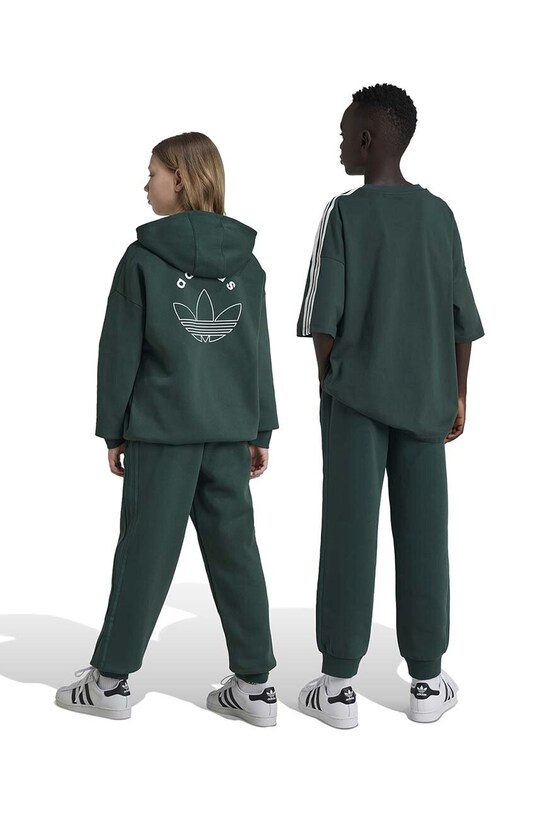 adidas Originals pantaloni de trening pentru copii SWEATPANTS IY9537 verde