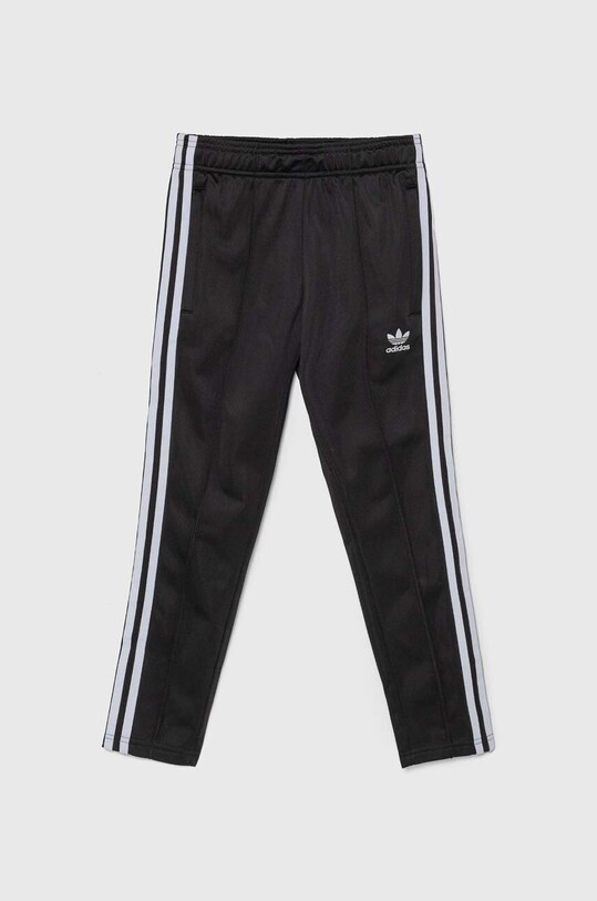 Дитячі спортивні штани adidas Originals SST TP OPEN HEM IY9793 чорний AW24