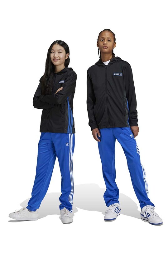 Detské tepláky adidas Originals FIREBIRD PANTS pletenina modrá IY9803