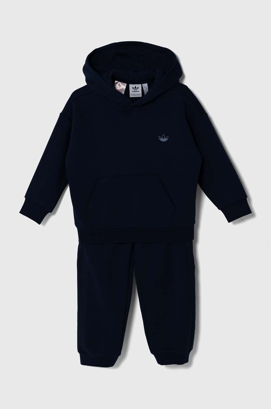 adidas Originals trening copii HOODIE SET tricotaj bleumarin IZ4555