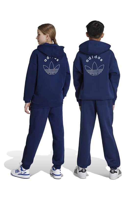adidas Originals pantaloni de trening pentru copii IZ4551 bleumarin