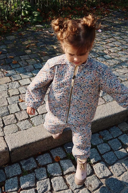 Dětské tepláky Konges Sløjd THERMO PANTS GRS pletenina vícebarevná KS101241