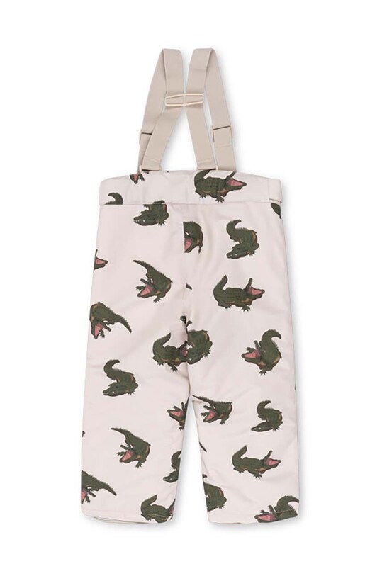 Băieți Konges Sløjd pantaloni de schi pentru copii MISMOU SNOW PANTS KS101271 bej