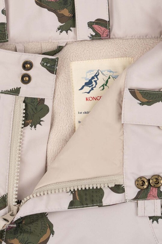 Konges Sløjd spodnie narciarskie dziecięce MISMOU SNOW PANTS KS101271 beżowy