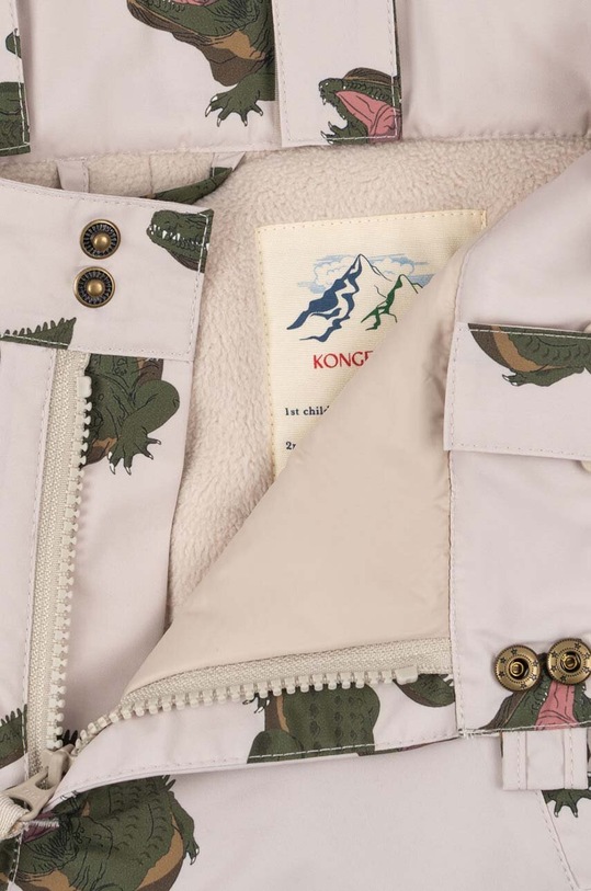 Konges Sløjd pantaloni de schi pentru copii MISMOU SNOW PANTS KS101271 bej