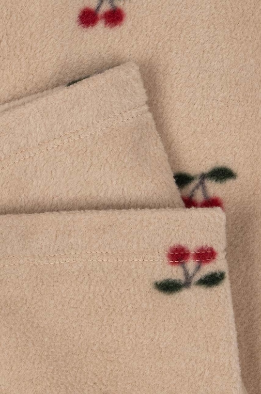 Dječji donji dio trenirke Konges Sløjd TAVI FLEECE PANTS GRS KS101300 smeđa