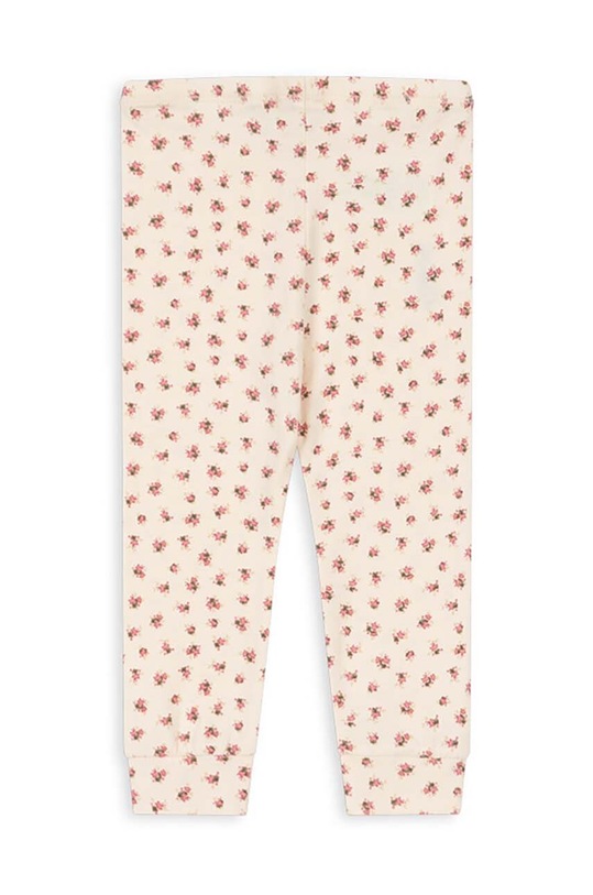 Konges Sløjd pantaloni de trening pentru copii BASIC PANTS GOTS KS101417 bej AW24