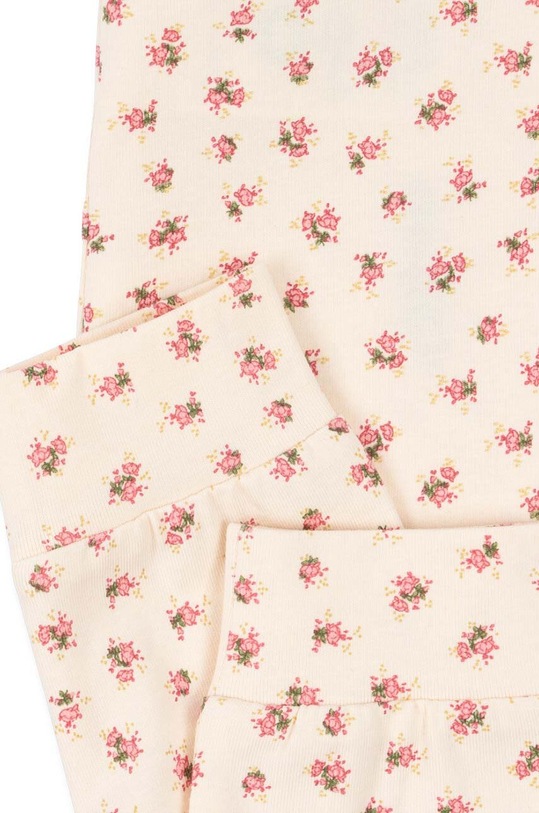 Konges Sløjd pantaloni de trening pentru copii BASIC PANTS GOTS bej KS101417