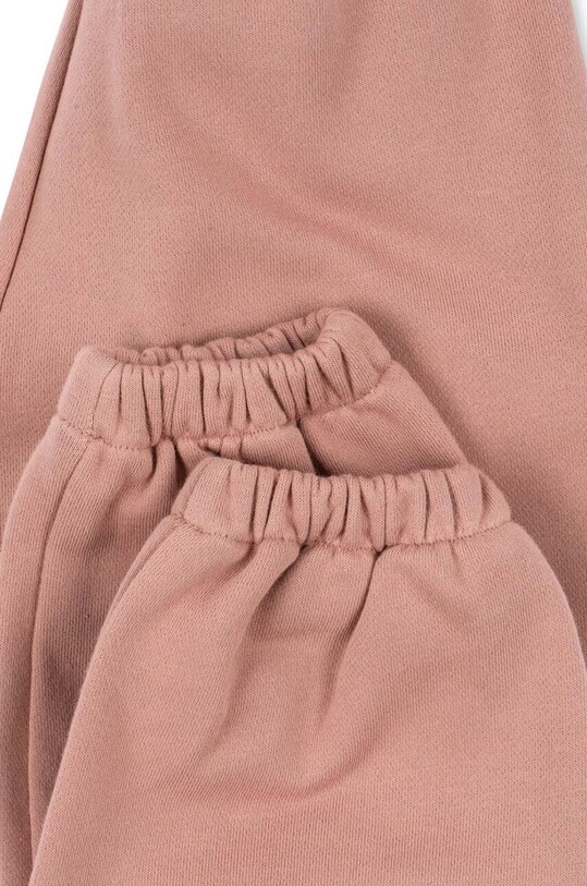 Dětské tepláky Konges Sløjd LOU SWEAT PANTS OCS KS101567 růžová