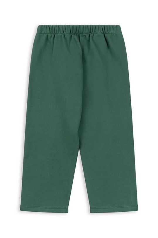 Dětské tepláky Konges Sløjd LOU TRACK SWEAT PANTS OCS KS101569 zelená AW24