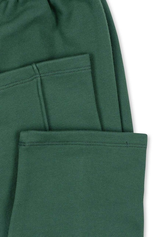Dětské tepláky Konges Sløjd LOU TRACK SWEAT PANTS OCS zelená KS101569