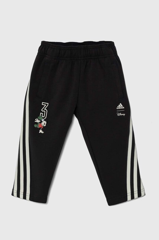adidas spodnie dresowe dziecięce LK DY MM PNT IV9627 czarny AW24