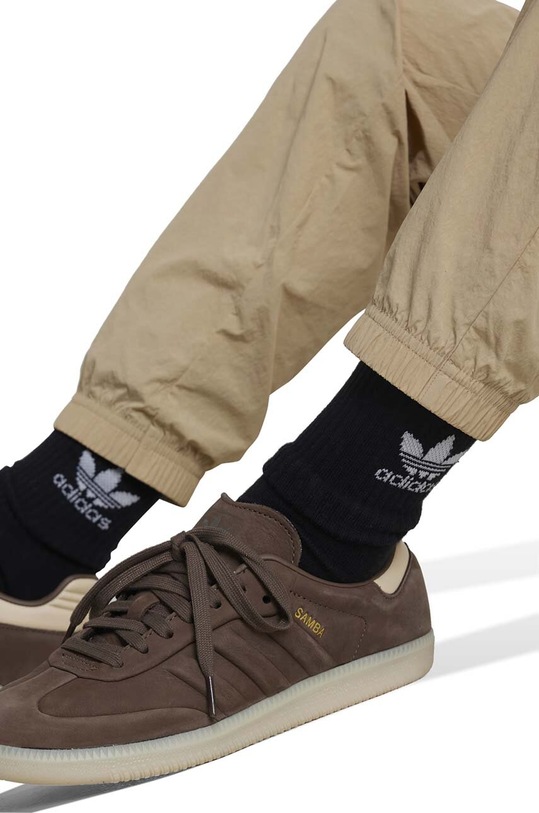 Dětské tepláky adidas Originals CARGO PANTS IX7620 béžová