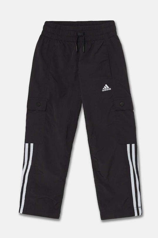 Detské tepláky adidas JAM WV CRG PN IV9455 čierna AW24